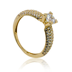 Zlatý prsteň Millie LRG730.ZO